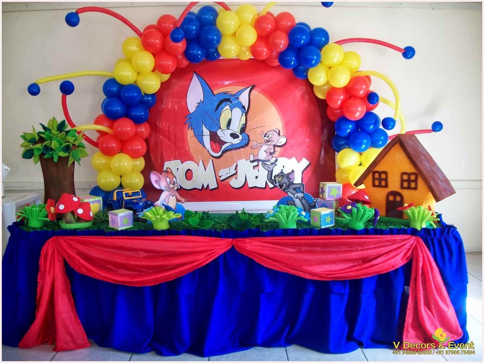 Tom Jerry   Birthday  Decorations Pondicherry,Themed Birthday Tom Jerry    Decorations Pondicherry